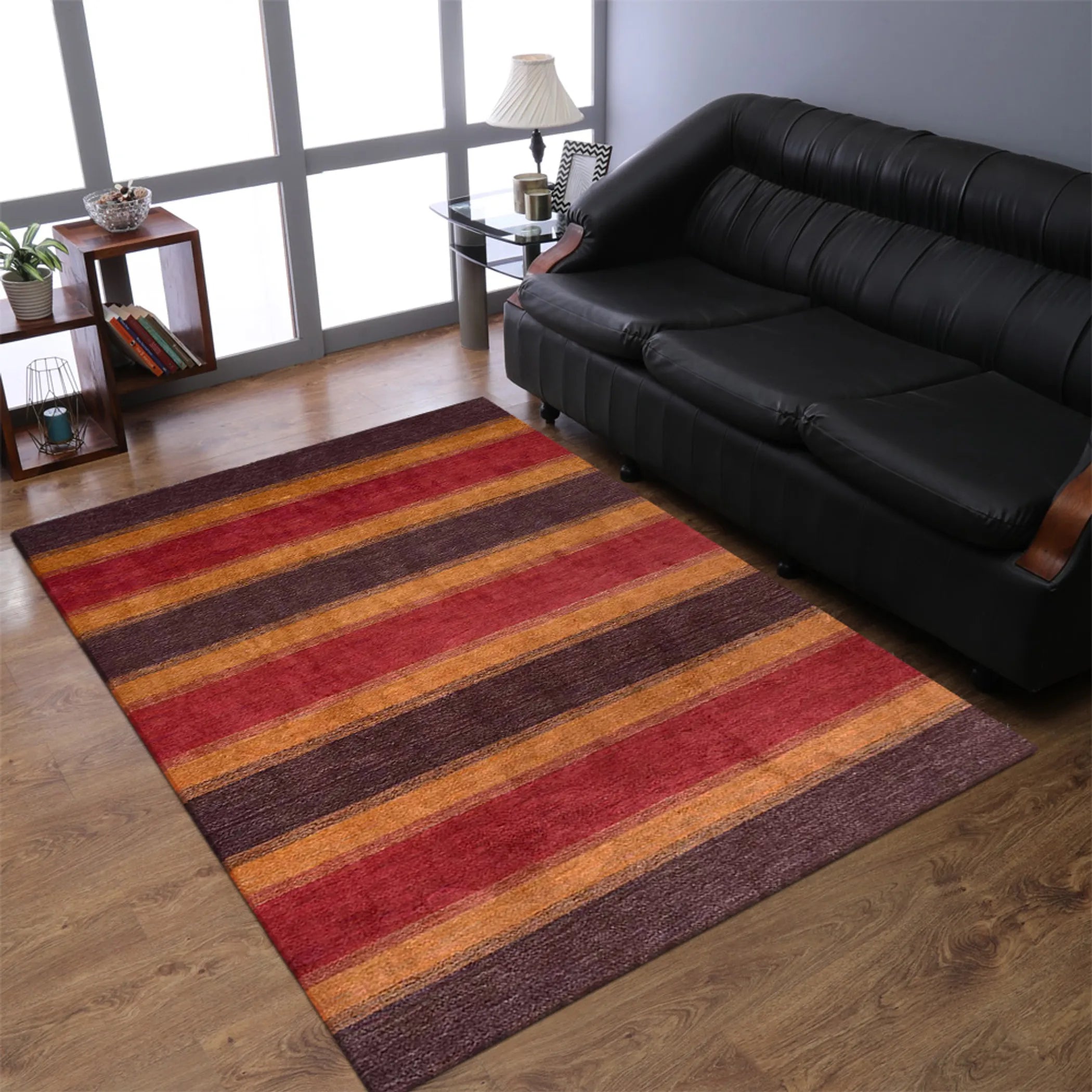 Rugsotic Carpets Hand Knotted Loom Silk Area Rug - Pack Of: 1