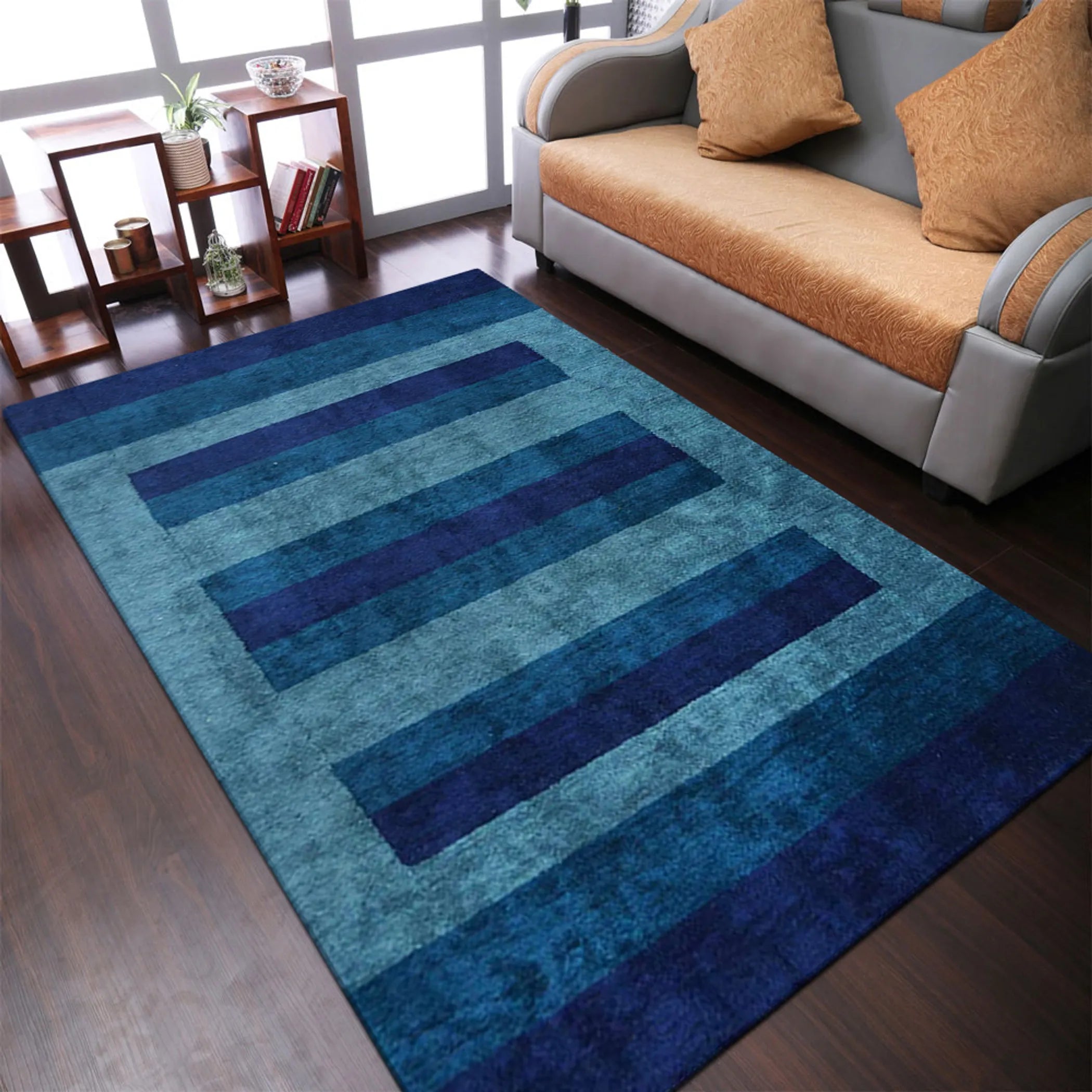 Rugsotic Carpets Hand Knotted Loom Silk Area Rug - Pack Of: 1