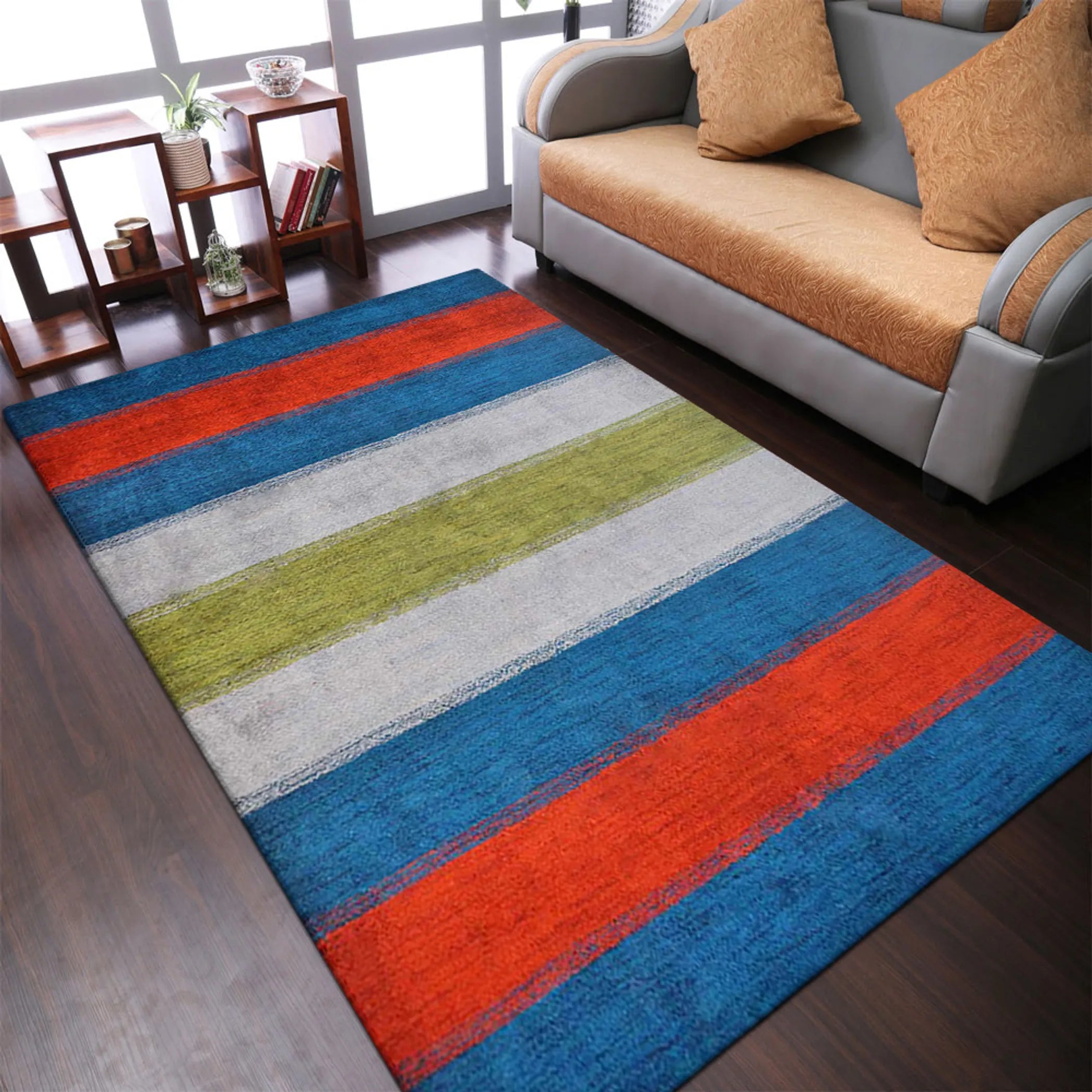 Rugsotic Carpets Hand Knotted Loom Silk Area Rug - Pack Of: 1