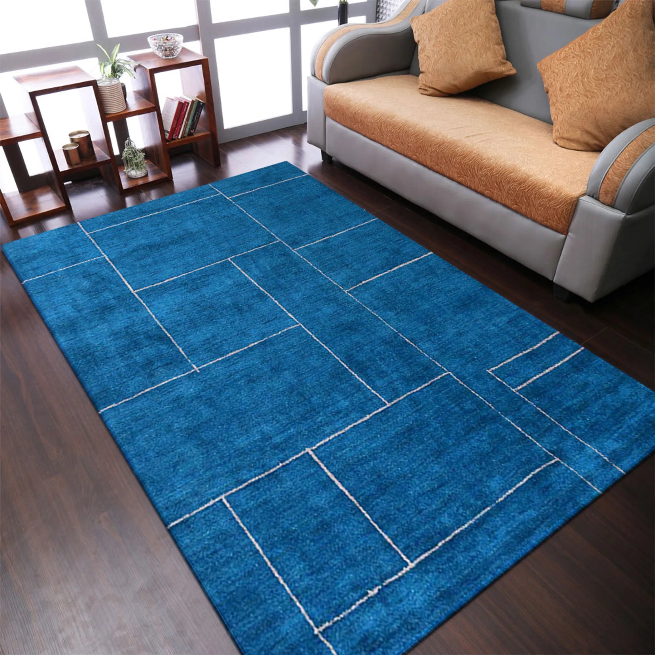 Rugsotic Carpets Hand Knotted Loom Silk Area Rug - Pack Of: 1