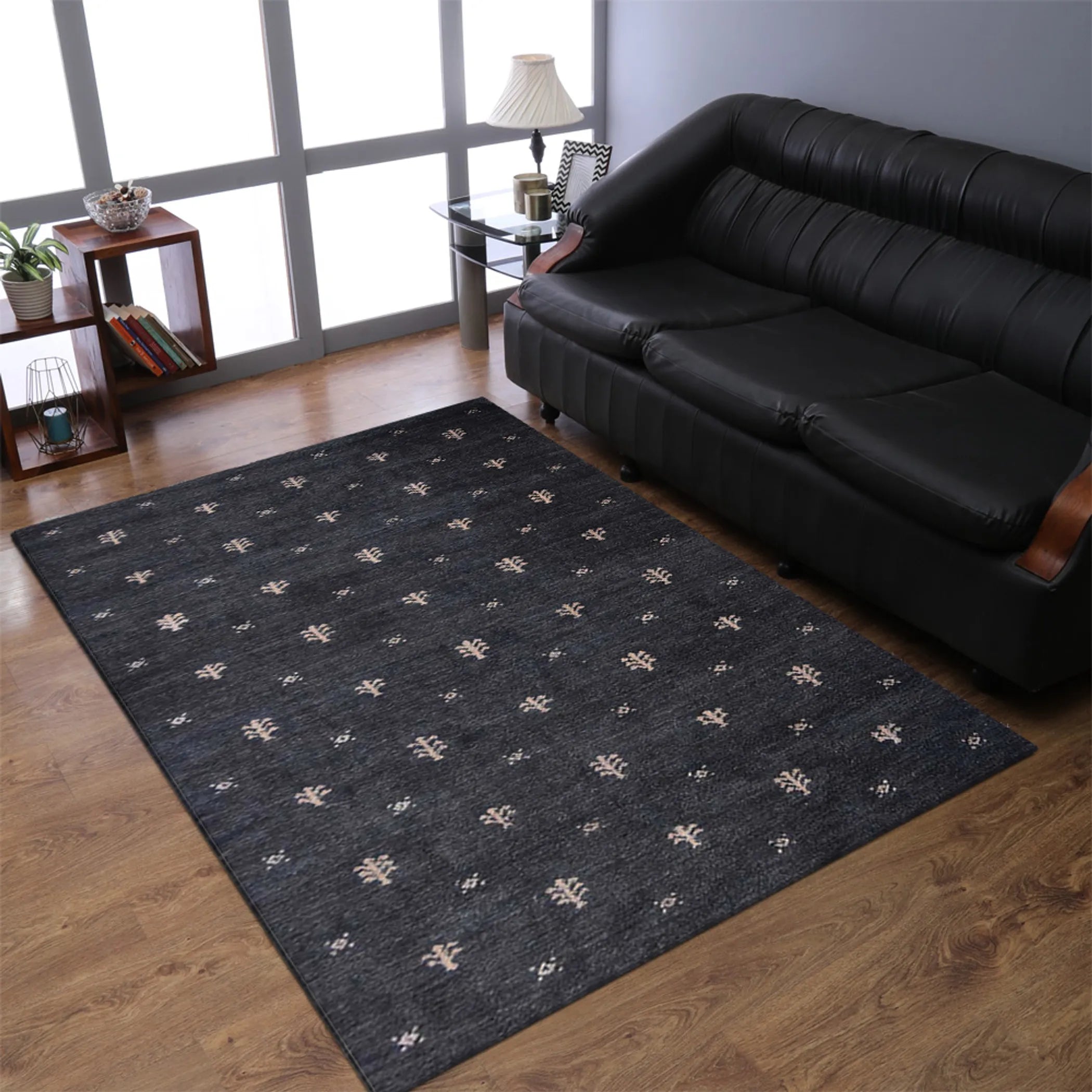Rugsotic Carpets Hand Knotted Loom Silk Area Rug - Pack Of: 1