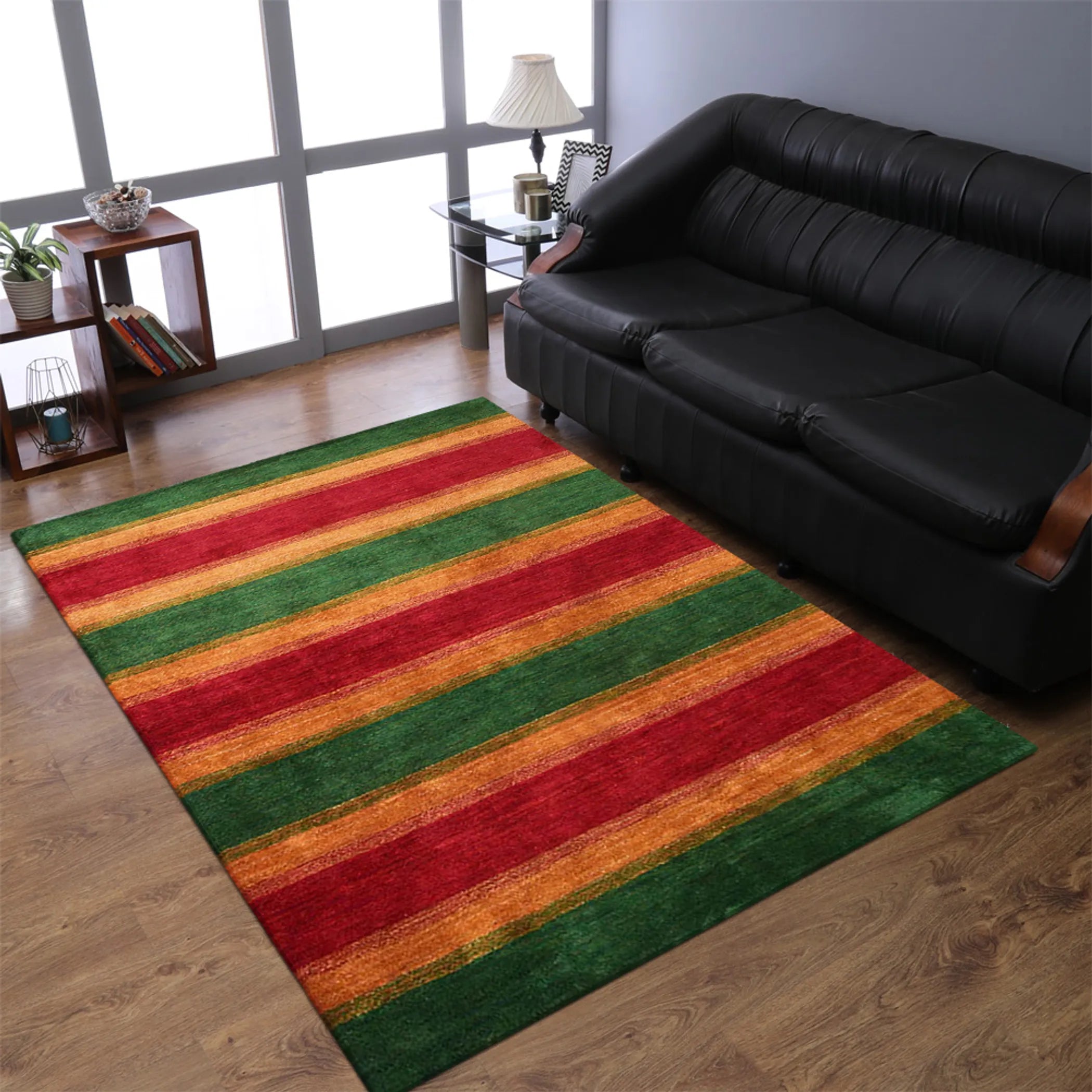 Rugsotic Carpets Hand Knotted Loom Silk Area Rug - Pack Of: 1