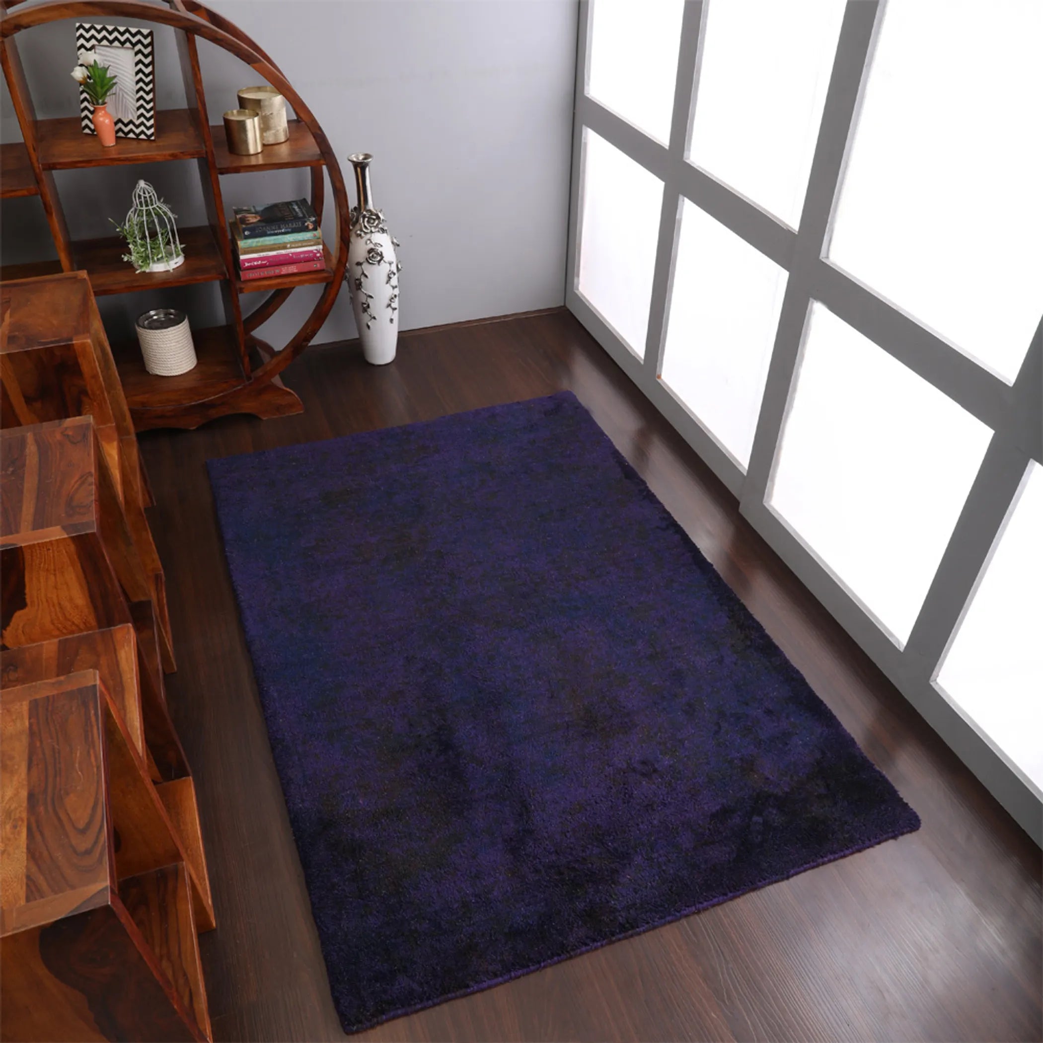 Rugsotic Carpets Hand Knotted Loom Silk Area Rug - Pack Of: 1