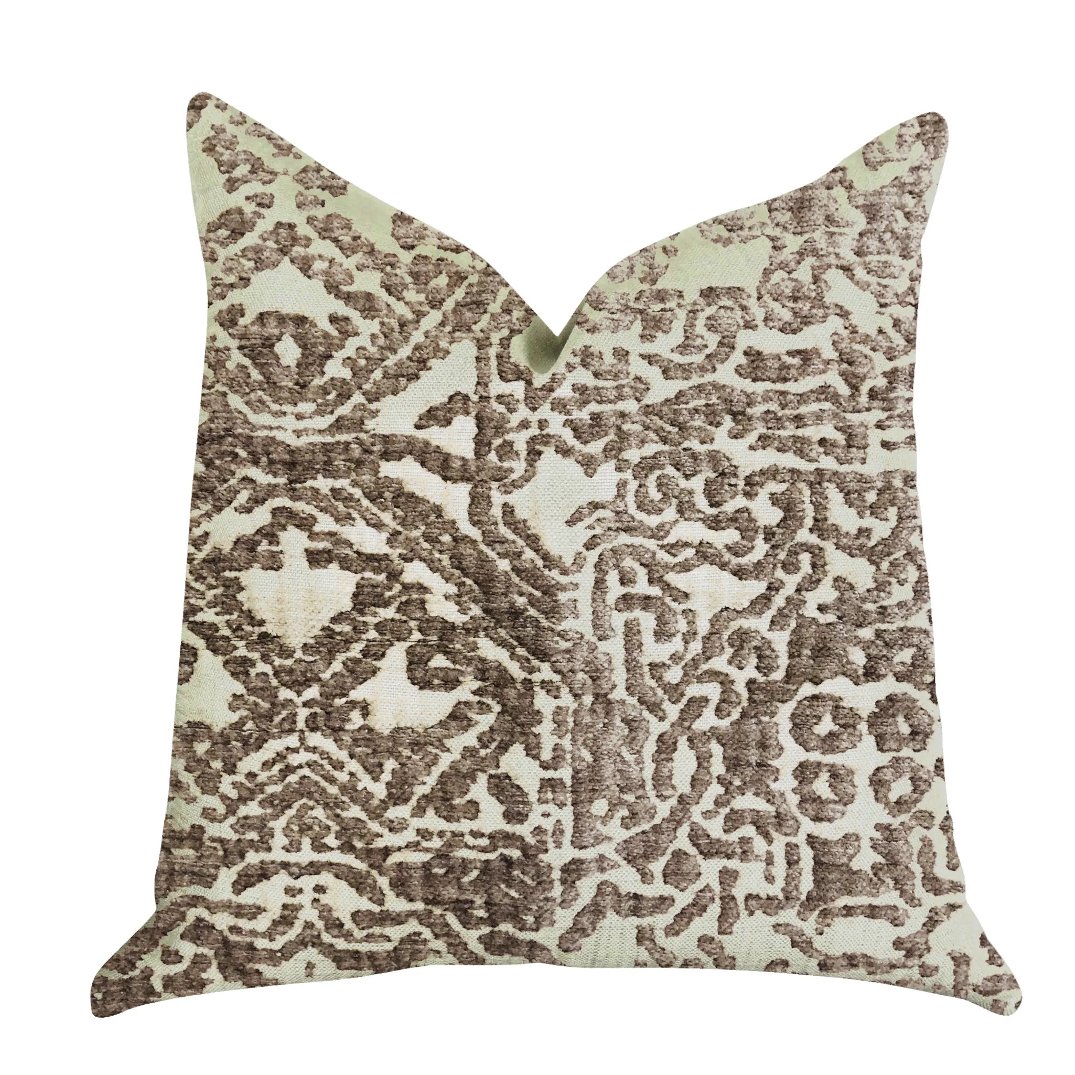 Plutus Dusky Cosmo Textured Luxury Throw Pillow