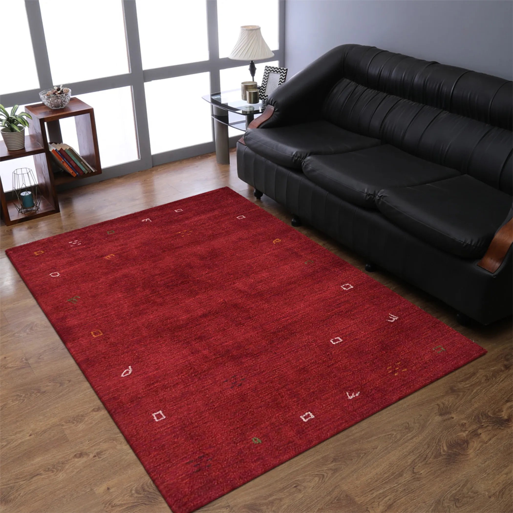 Rugsotic Carpets Hand Knotted Loom Silk Area Rug - Pack Of: 1