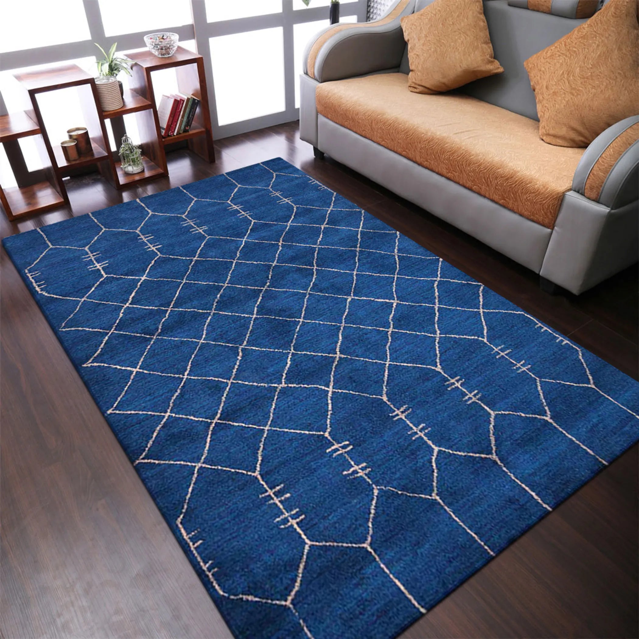 Rugsotic Carpets Hand Knotted Loom Silk Area Rug - Pack Of: 1