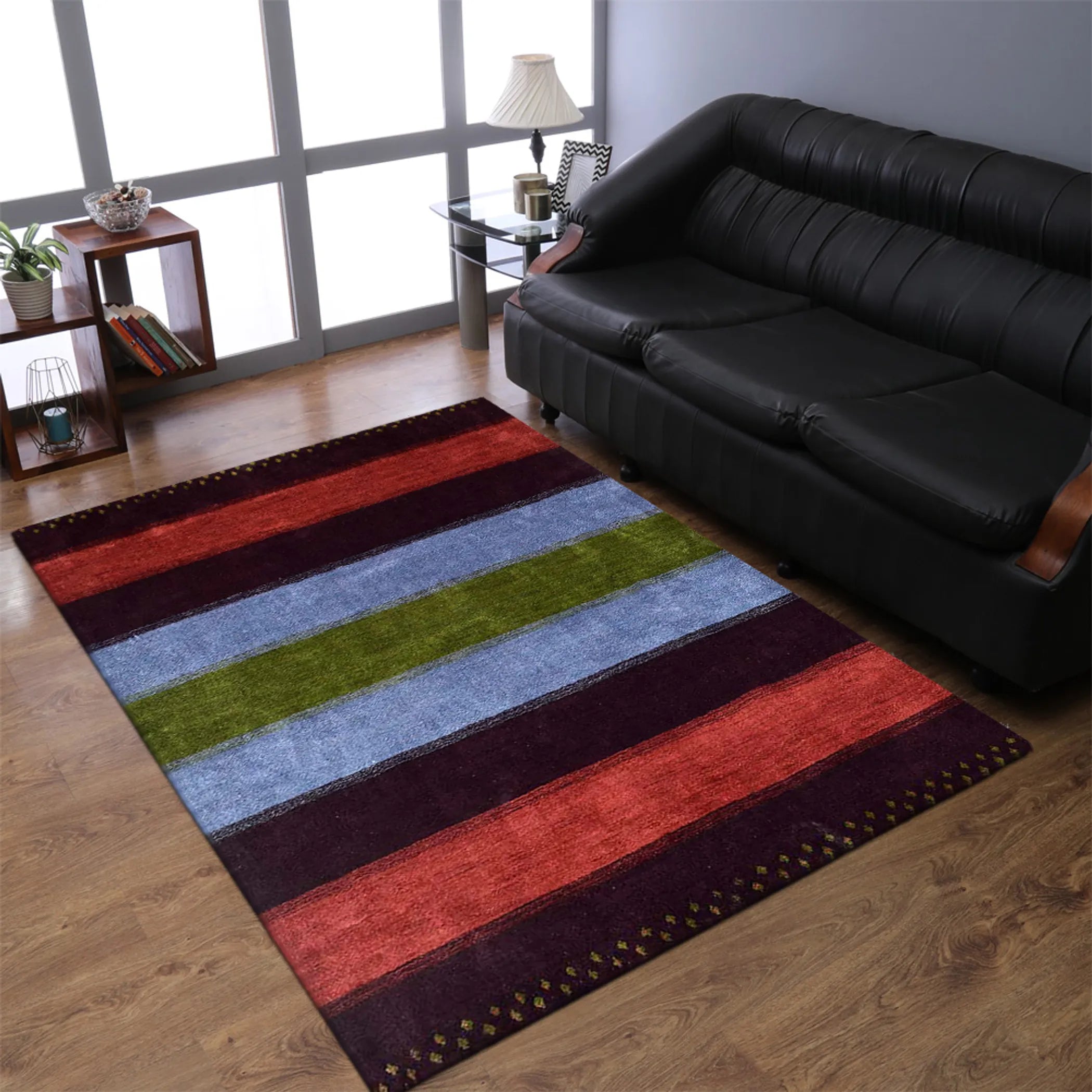 Rugsotic Carpets Hand Knotted Loom Silk Area Rug - Pack Of: 1