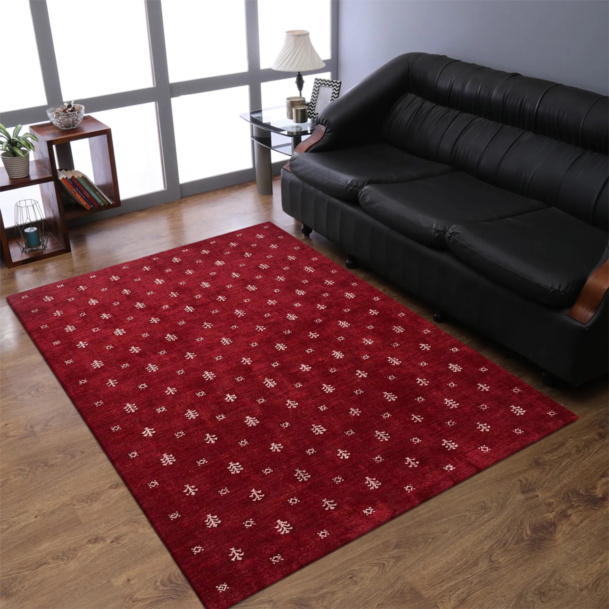 Rugsotic Carpets Hand Knotted Loom Silk Area Rug - Pack Of: 1