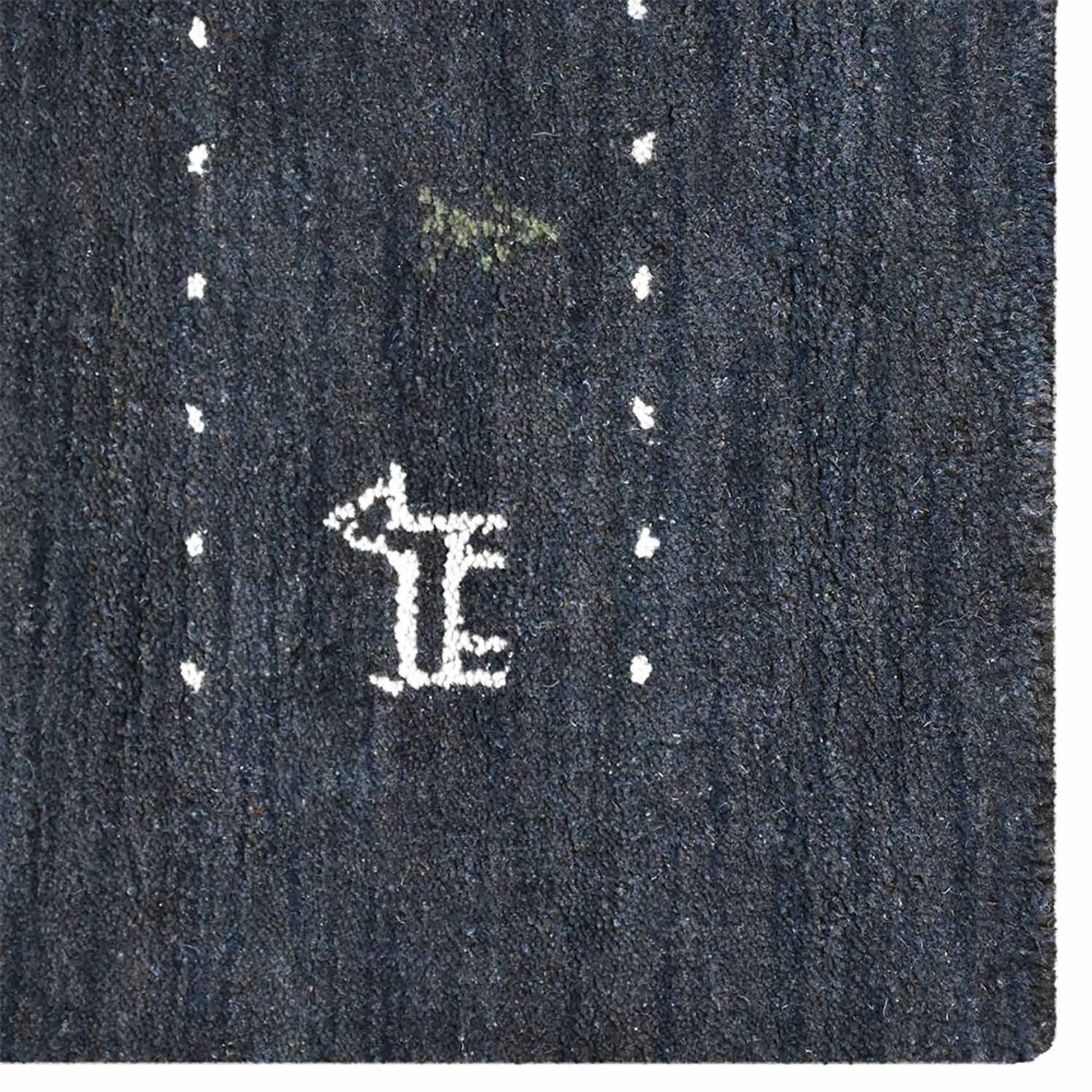 Rugsotic Carpets Hand Knotted Loom Wool Area Rug Contemporary