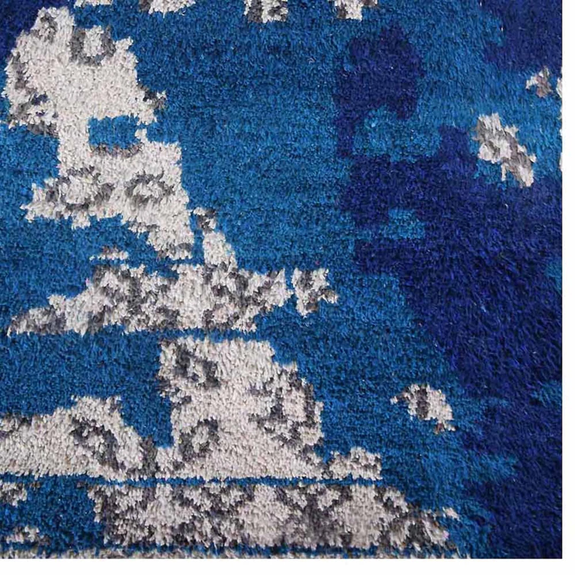 Rugsotic Carpets Hand Knotted Silk Area Rug Abstract