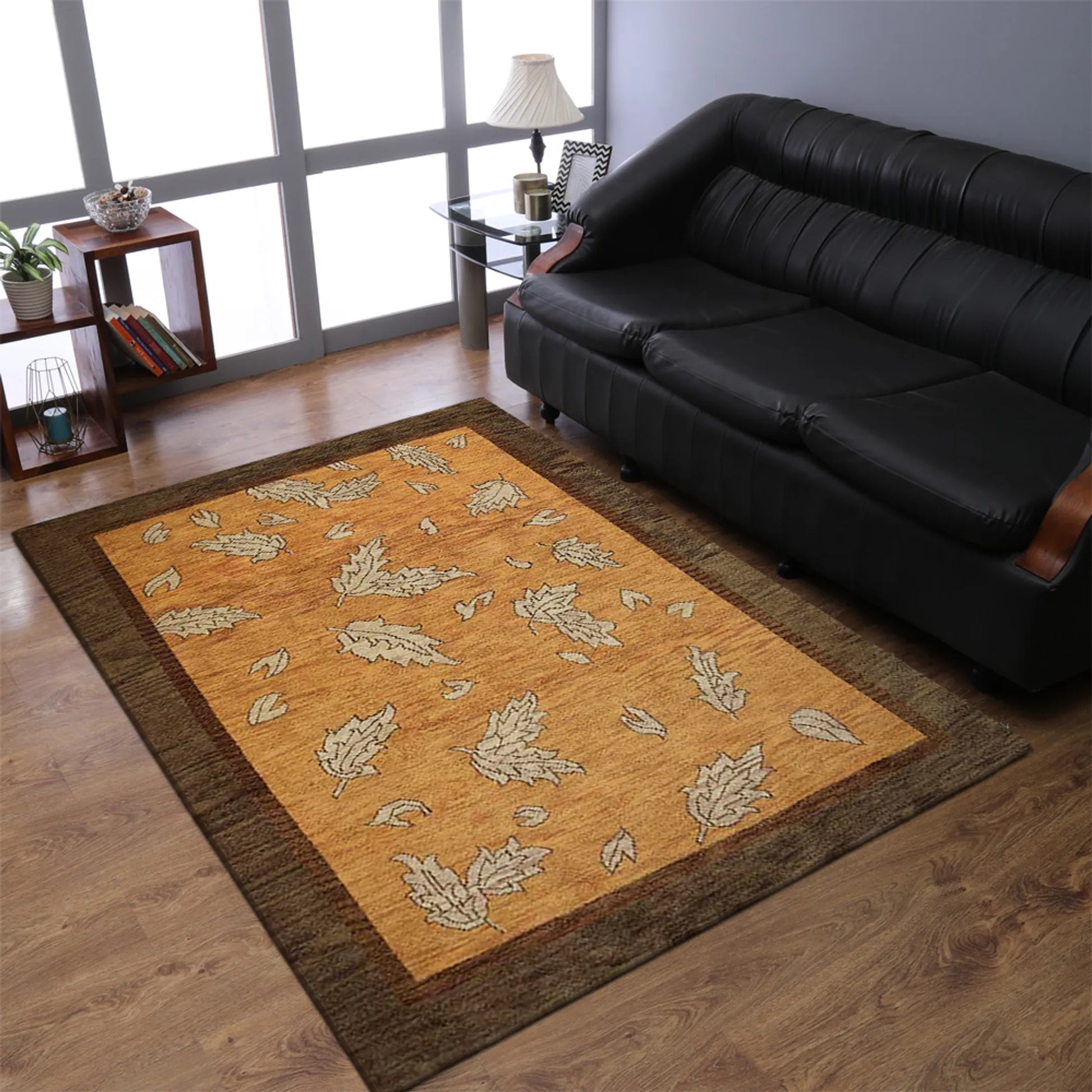 Rugsotic Carpets Hand Knotted Wool Area Rug Floral