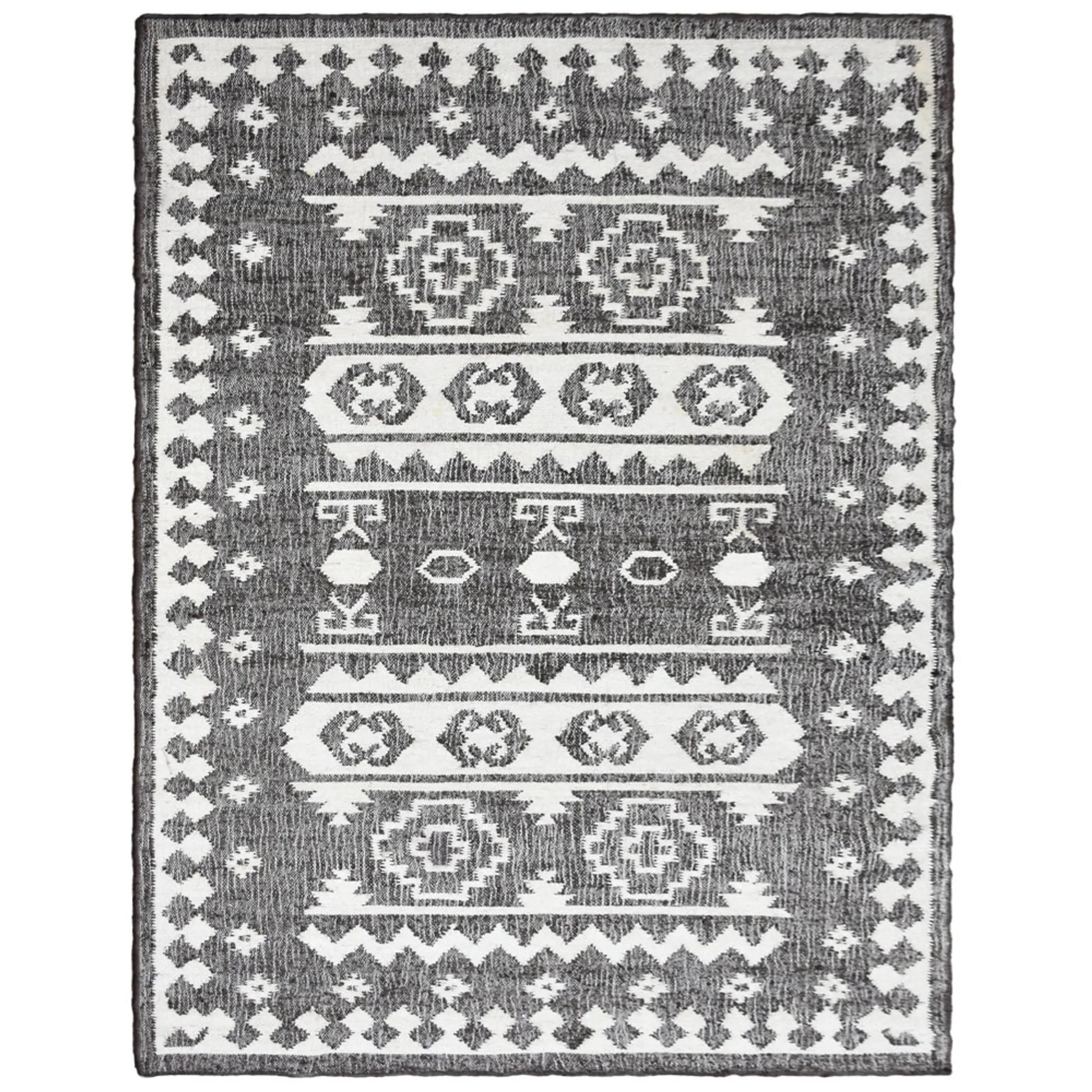 Rugsotic Carpets Hand Woven Kilim Jute Eco-friendly Area Rug Oriental