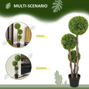 Faux Boxwood Tree for Home and Office Decor
