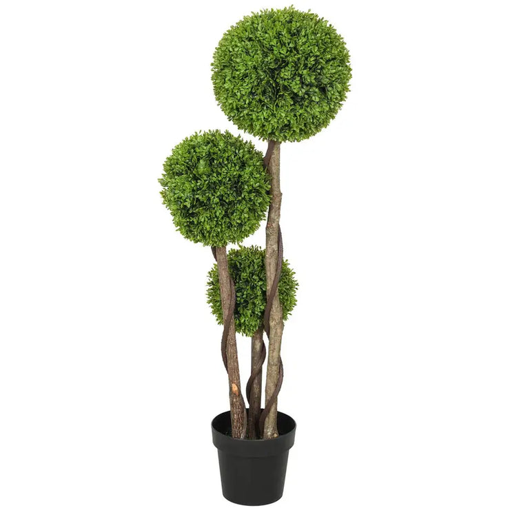 Faux Boxwood Tree for Home and Office Decor
