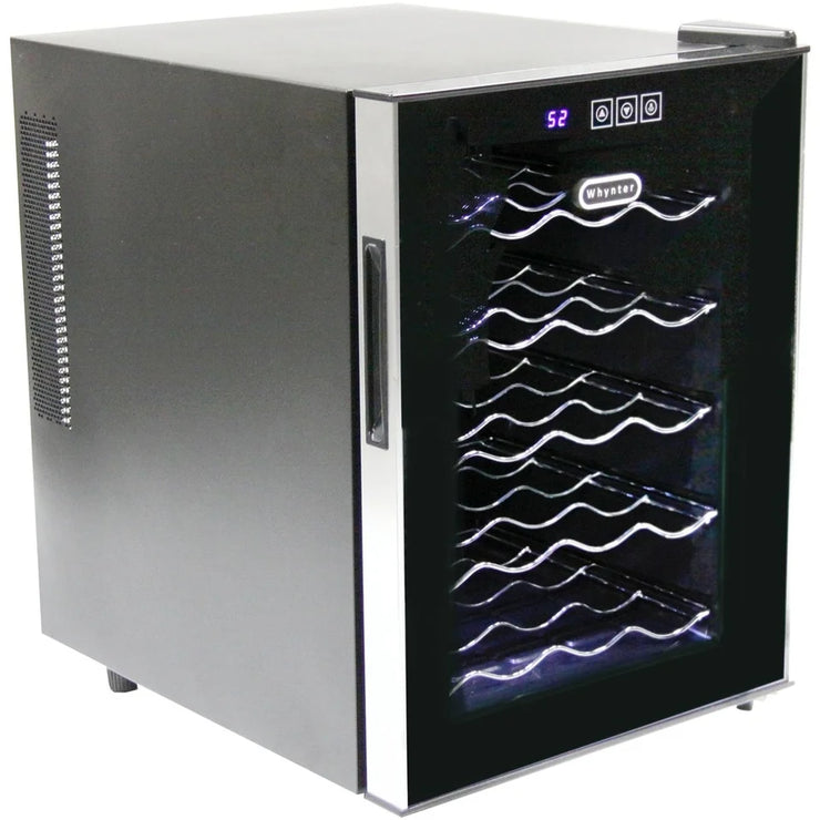 20 Bottle Freestanding Thermoelectric Wine Cooler