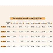 24oz Glass Storage Jars Set of Nine