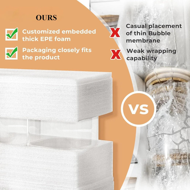 24oz Glass Storage Jars Set of Nine