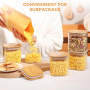 24oz Glass Storage Jars Set of Nine