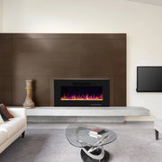 36 Inch Wall Mounted Electric Fireplace with Touch Control