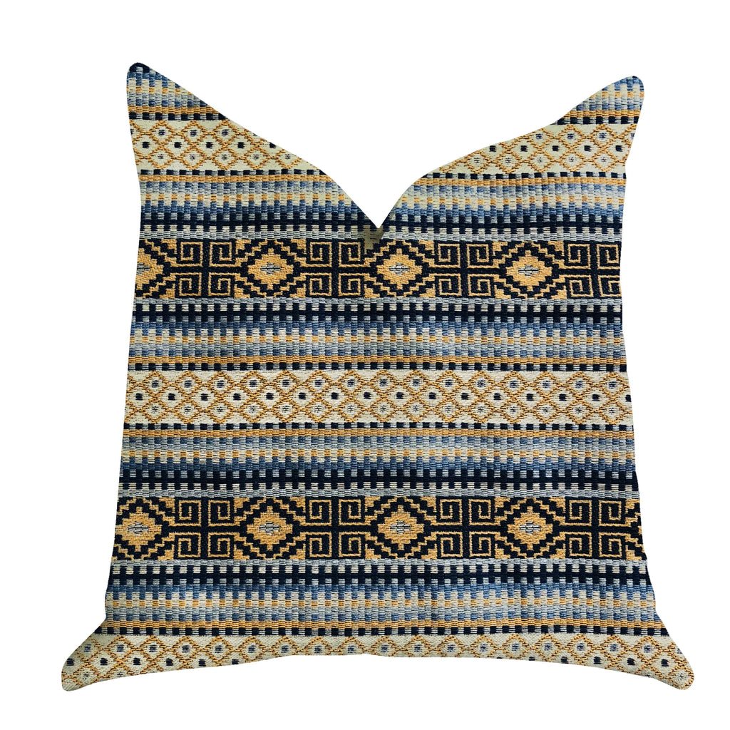 Plutus Daphne Diamante Textured Luxury Throw Pillow