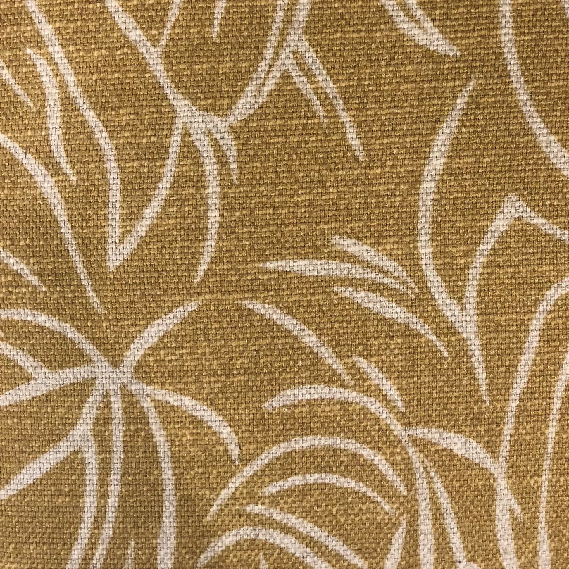 Plutus Mira Mirage Gold Luxury Throw Pillow