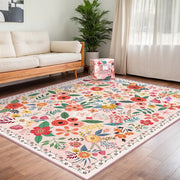 Boho Washable Non Slip Area Rug for Home
