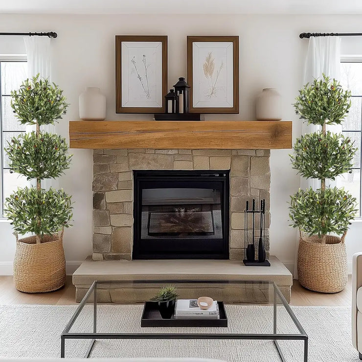 5FT Tall Artificial Olive Tree for Home Decor