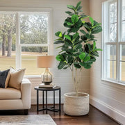 Faux Fiddle Leaf Fig Tree 6ft Tall Home Decor