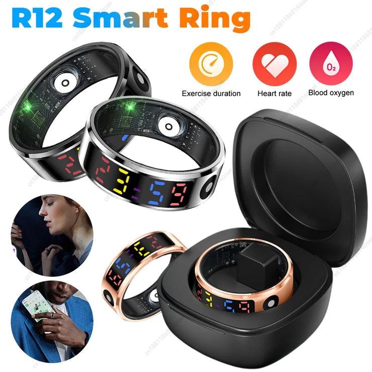 Smart Health Tracking Touch Ring for Fitness and Sleep