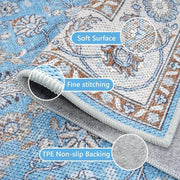 Lochas Vintage Floral Soft Area Rug for Home