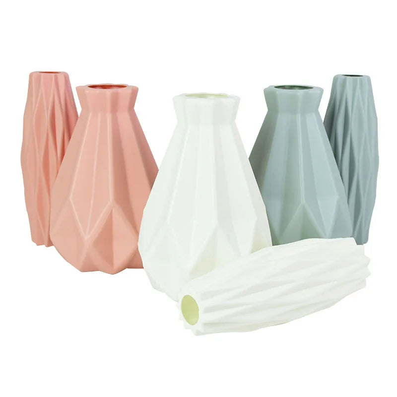 Nordic Ceramic Flower Vase - Elegant Home & Wedding Décor