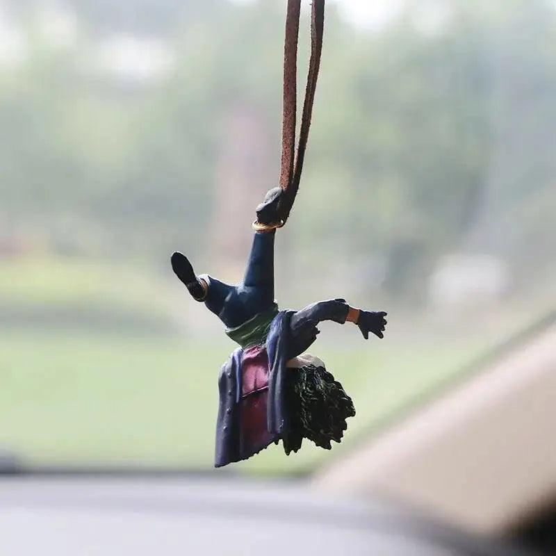 Creative Clown Car Pendant - Unique Rearview Mirror Decoration