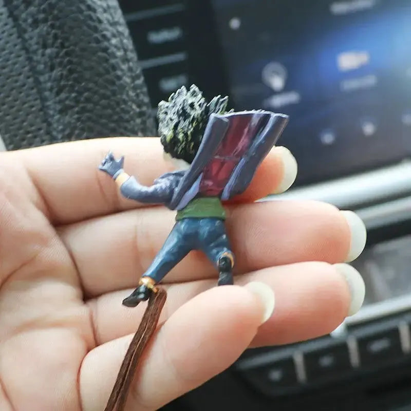 Creative Clown Car Pendant - Unique Rearview Mirror Decoration