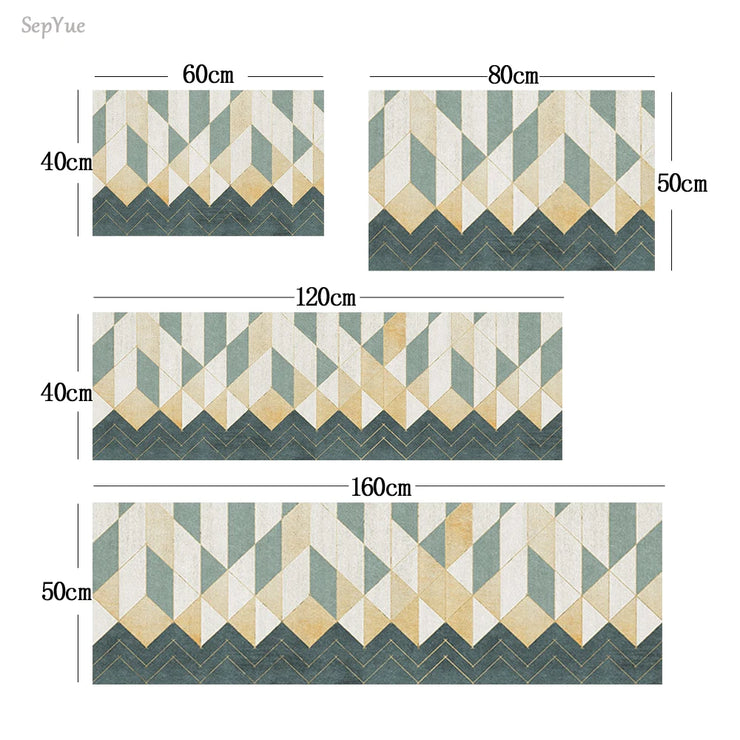 Washable Anti-Slip Kitchen Rug