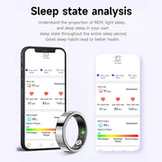 SR09 Smart Health Tracker Ring for Men and Women