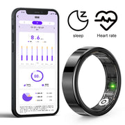 SR09 Smart Health Tracker Ring for Men and Women