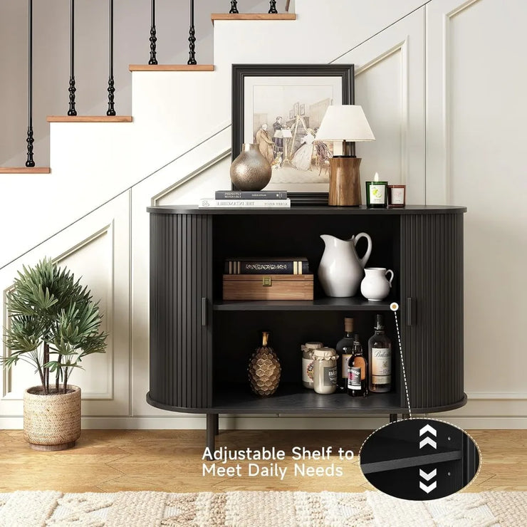 Modern Sideboard Buffet Cabinet with Adjustable Shelf