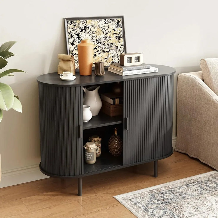 Modern Sideboard Buffet Cabinet with Adjustable Shelf