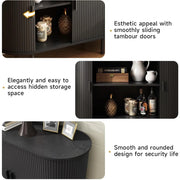 Modern Sideboard Buffet Cabinet with Adjustable Shelf