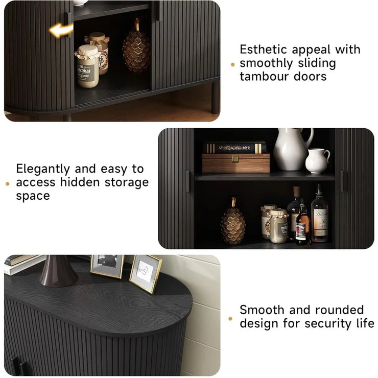 Modern Sideboard Buffet Cabinet with Adjustable Shelf