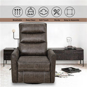 Stylish Swivel Glider Rocker Recliner Chair