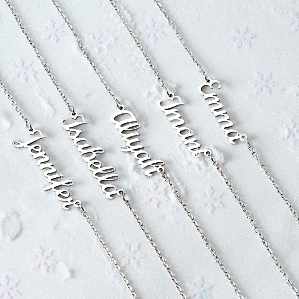 Custom Personalized Name Necklace - The Perfect Gift for Any Occasion