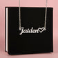 Personalized Heart Name Necklace - A Chic and Thoughtful Gift for Any Occasion